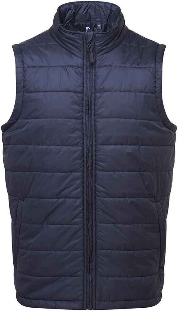 Premier - "Recyclight" Weste Wattiert für Herren PC5306 (XXL) (Marineblau)