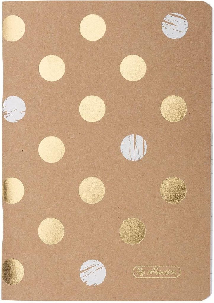 Herlitz Pure Glam, Muster, Gold, A6, 16 Blätter, Universal Produktbild 