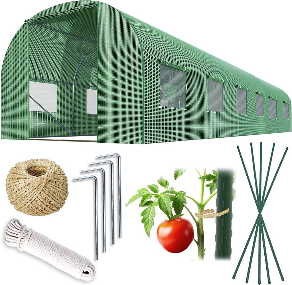 Gartentunnel 3 x 6 m (18 m²) Plonos