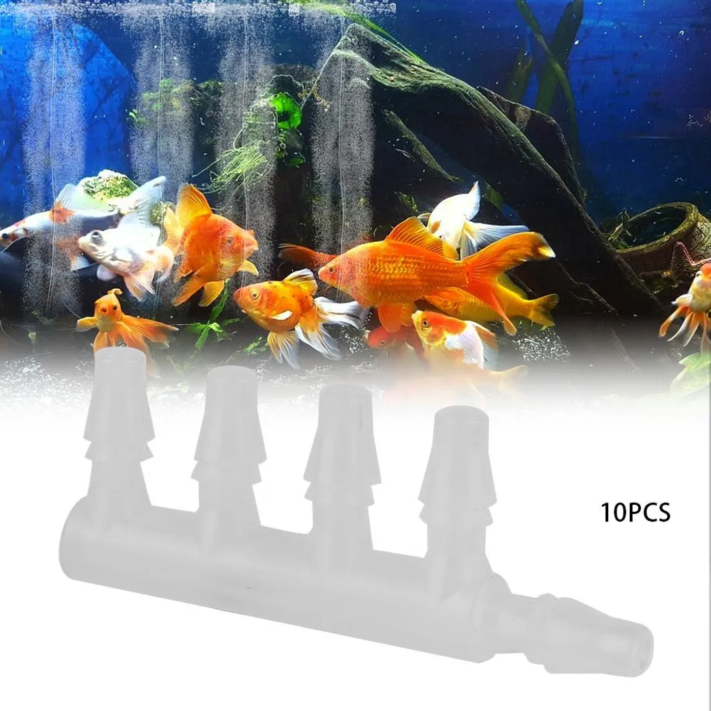 sourcing map 20 connettori per valvole dell'aria per acquario, tubi in