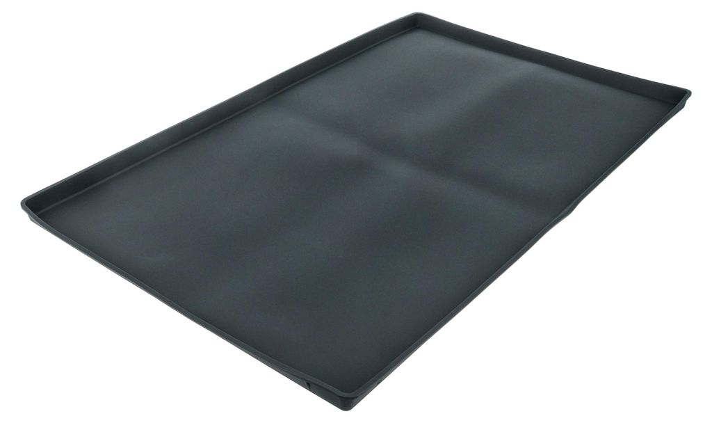 vhbw Unterlage kompatibel mit DeLonghi Dinamica Küchenmaschine - Antirutsch-Matte 35,3 x 30,1 cm, Grau