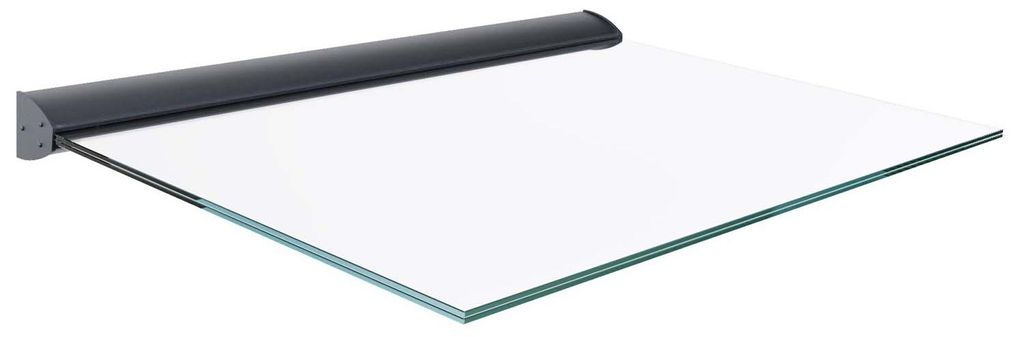 Glasvordach 200 x 100 cm VSG 8,76 mm Türvordach Überdachung Produktbild 