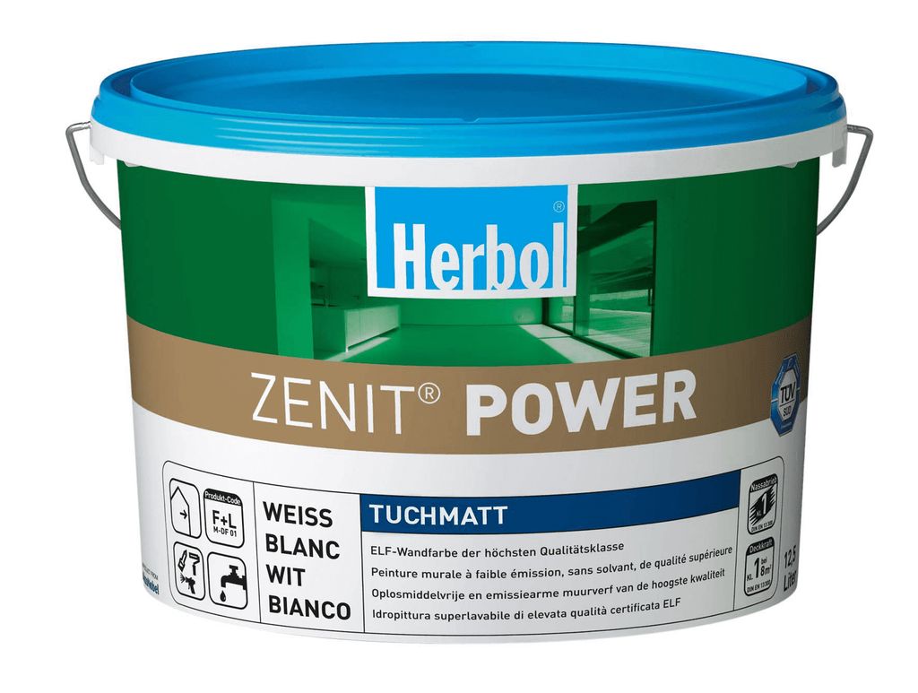 12,5l Herbol Zenit Power weiß tuchmatt