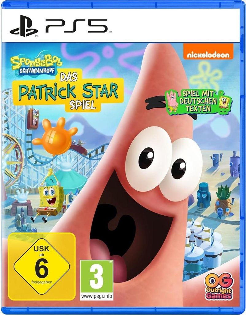 Das Patrick Star Spiel PS5-Spiel Produktbild 