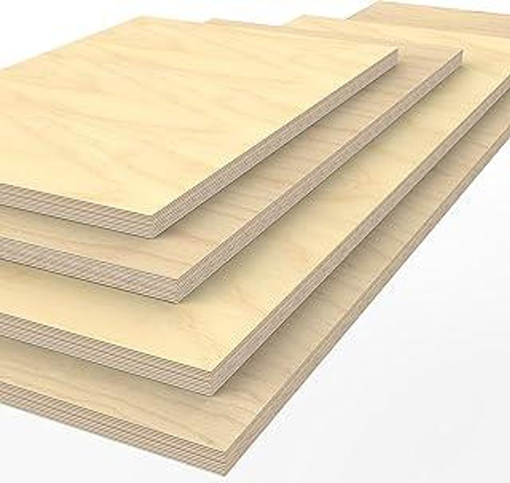 Profi Multiplexplatte 1250 x 600 x 40 mm Werkbankplatte Arbeitsplatte (von 125cm - 200cm lieferbar Variante wählen)