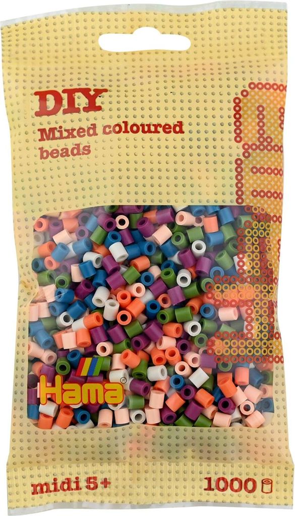 Hama Beads Beutel mit Midi Perlen, Bastelset für Kinder, 5 Produktbild 