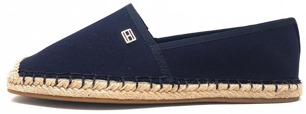 Tommy Hilfiger essential espadrille Damenschuhe Slipper Blau Freizeit, Schuhgröße:41 EU