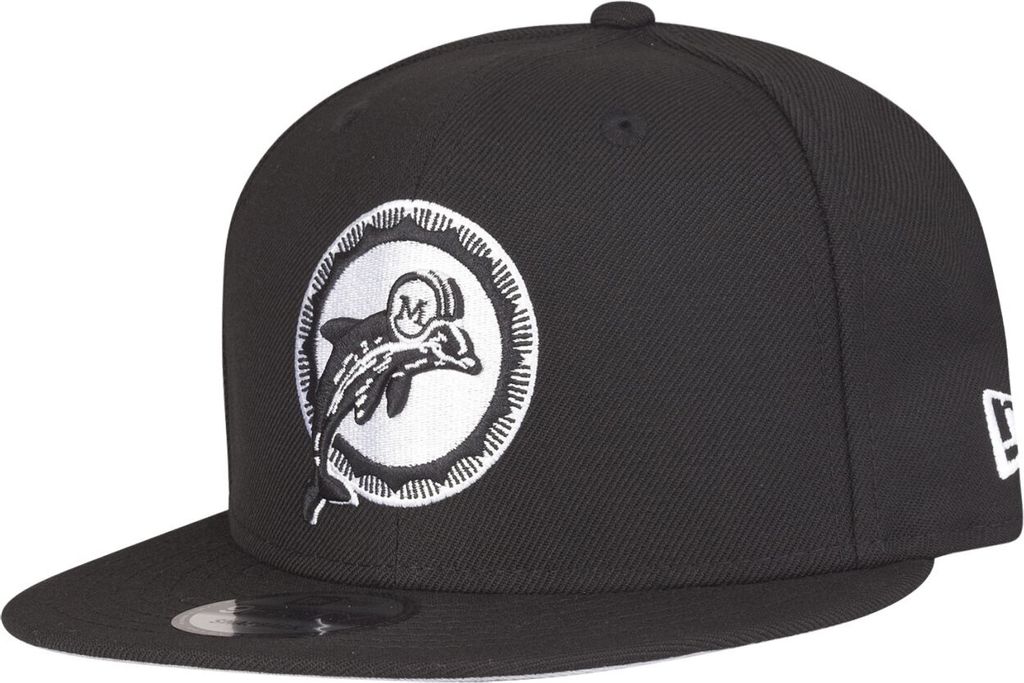 New Era 9Fifty Snapback Cap - Retro Miami Dolphins schwarz