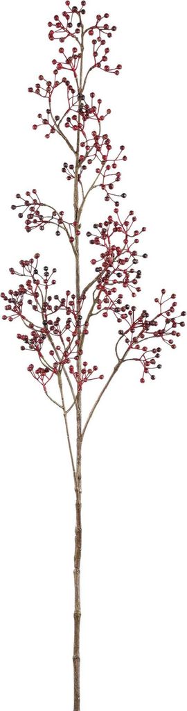 PTMD – Künstlicher Beerenzweig – Rot – 55 x 54 x 103 cm