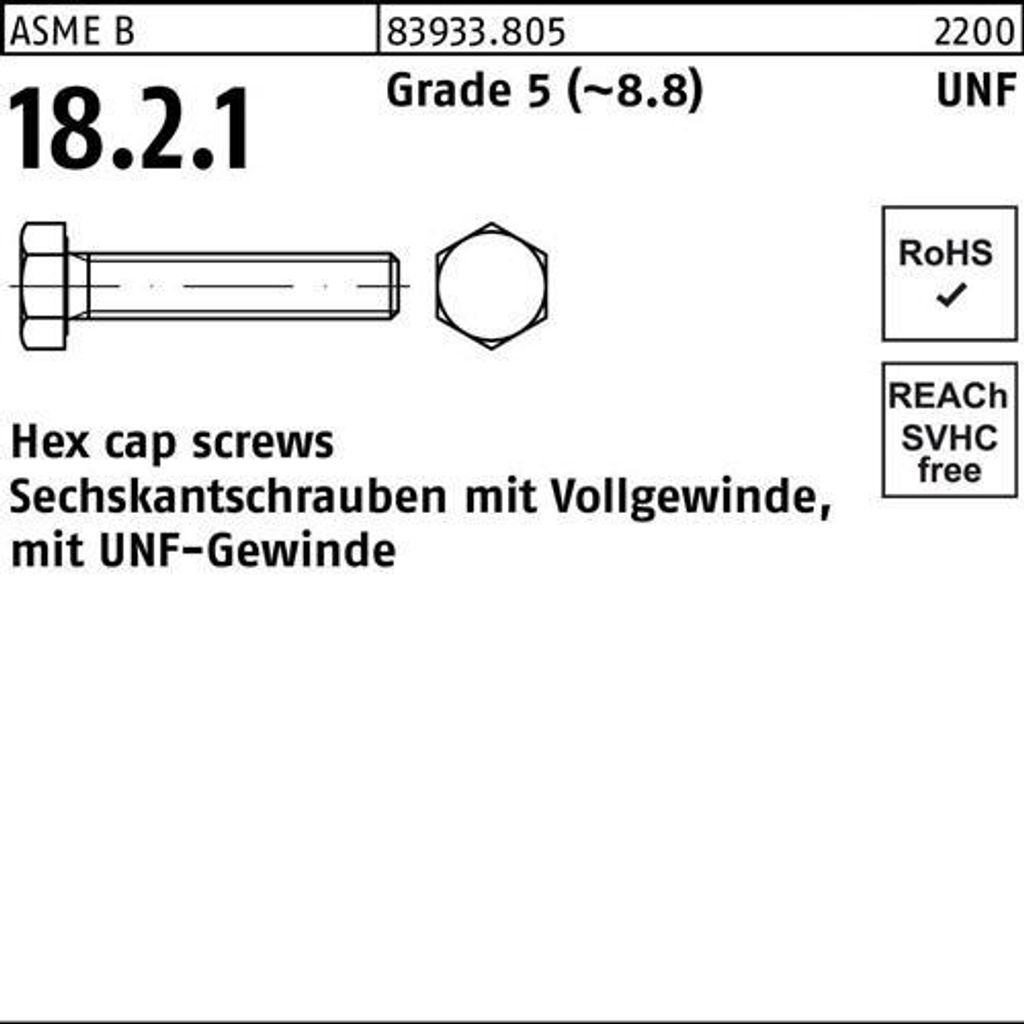 Reyher Hex cap screws 83933 5 5/16-24 UNFx5/8(16mm) (100 Stück)