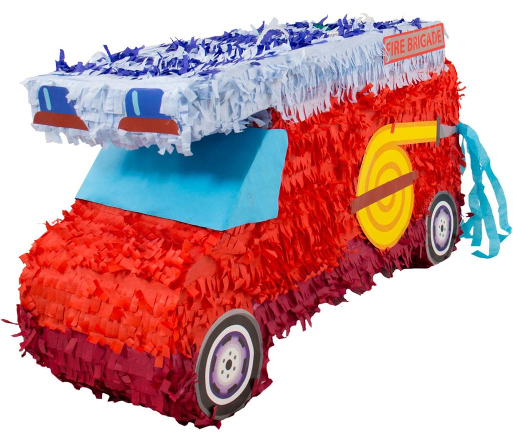 Pinata Feuerwehrauto 55 x 33 cm Produktbild 