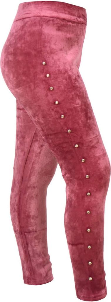 Mädchen Nicki Thermo Hose Leggings Nieten 30533 Rosa 116