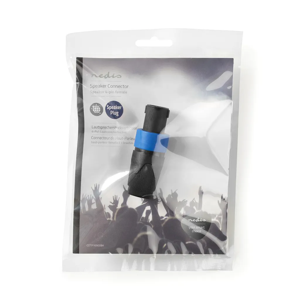 Connettore Speakon 4 Pin Impermeabile Per Cavi Audio – 10 Pezzi, Contatti Nichelati E Bloccaggio Sicuro - 3