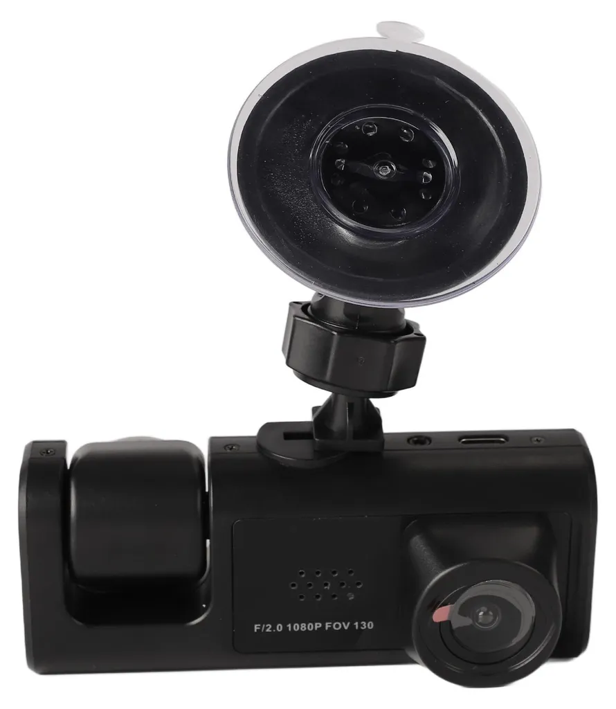 Dashcam Voiture 3 Objectifs Full HD 1080P - Enregistreur Vidéo Complet