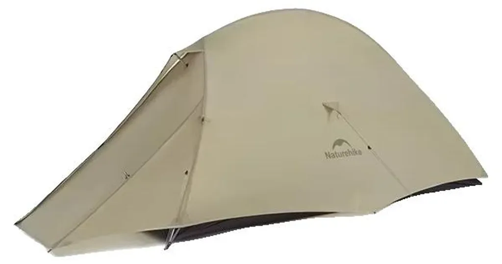 Tente de randonnée légère pour voyage solo - Abri étanche trekking kaki