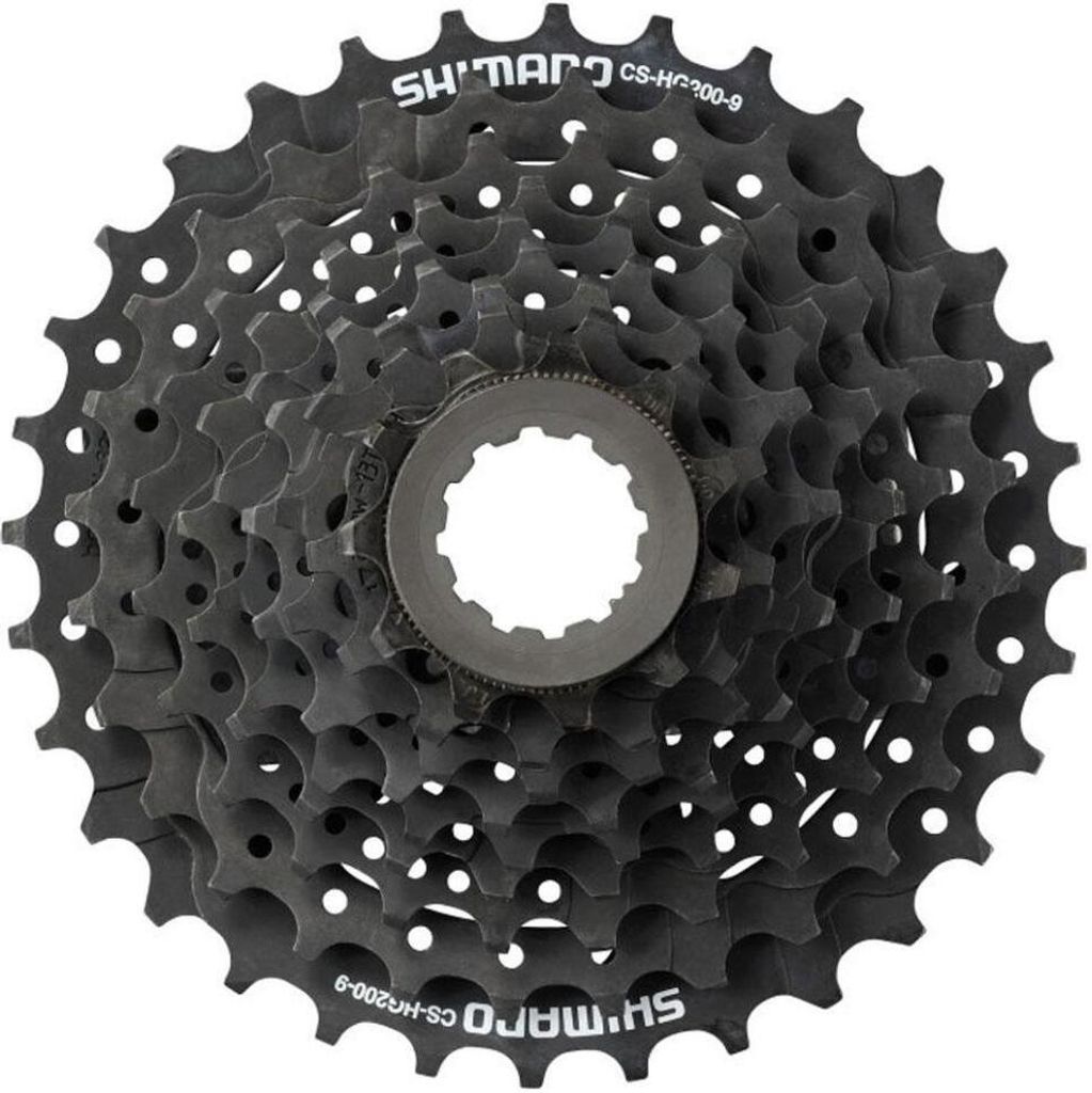 Shimano Acera CS-HG200 Kassette 9-fach Zähne Steckkranz Produktbild 