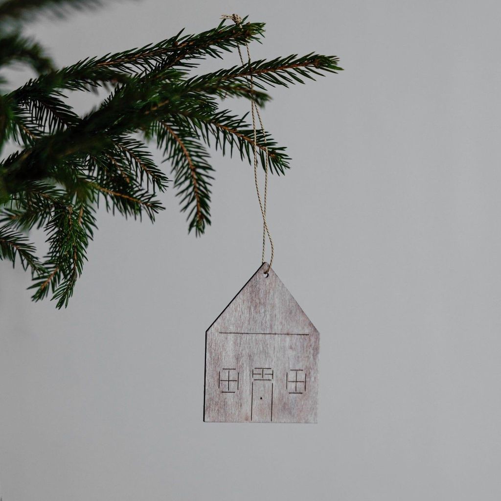 Holzanhänger Haus Träryd: natur