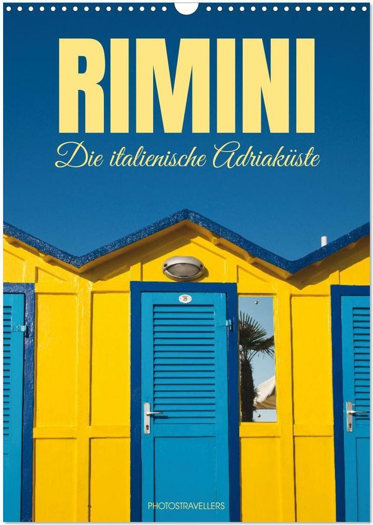 Rimini Die italienische Adriaküste (Wandkalender 2026 DIN A3 hoch), CALVENDO Monatskalender