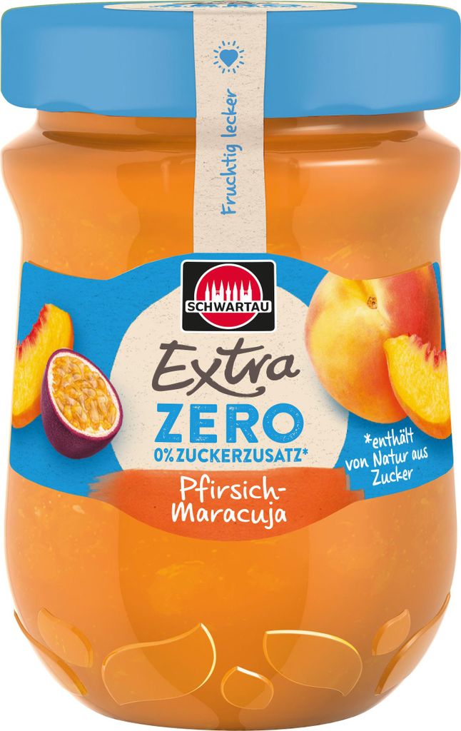 Schwartau Extra Zero Pfirsisch Maracuja, 280g