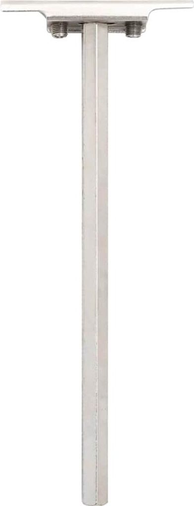 vidaXL Supporti per mensole galleggianti 12 pz. Invisibile Immagine del prodotto 