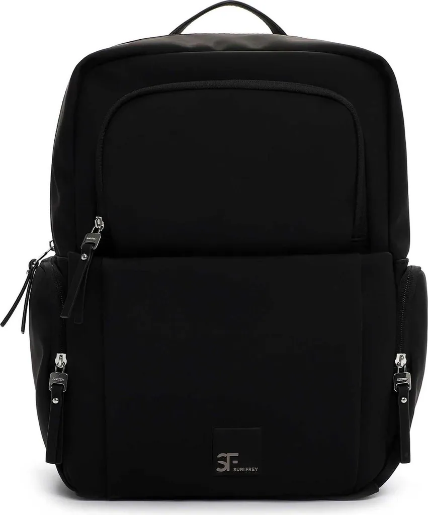 SURI FREY SFY Karny City Backpack Noir - Sac à dos urbain élégant
