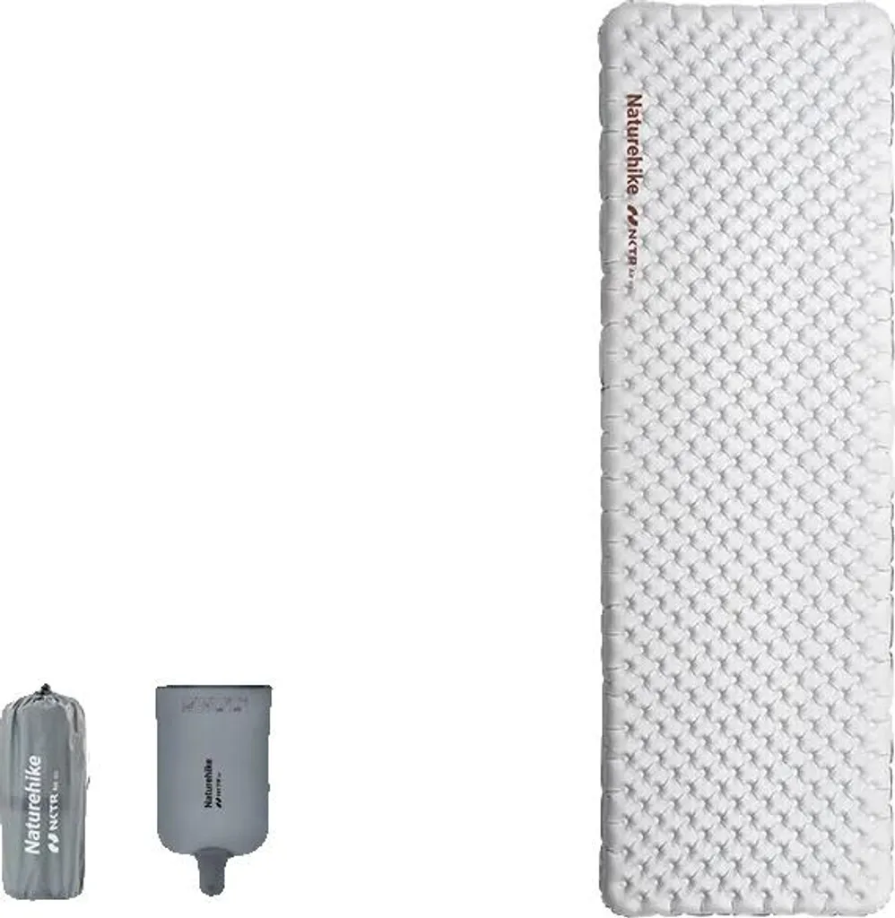 Matelas de couchage ultraléger Grand Carré avec haute isolation R-Wert