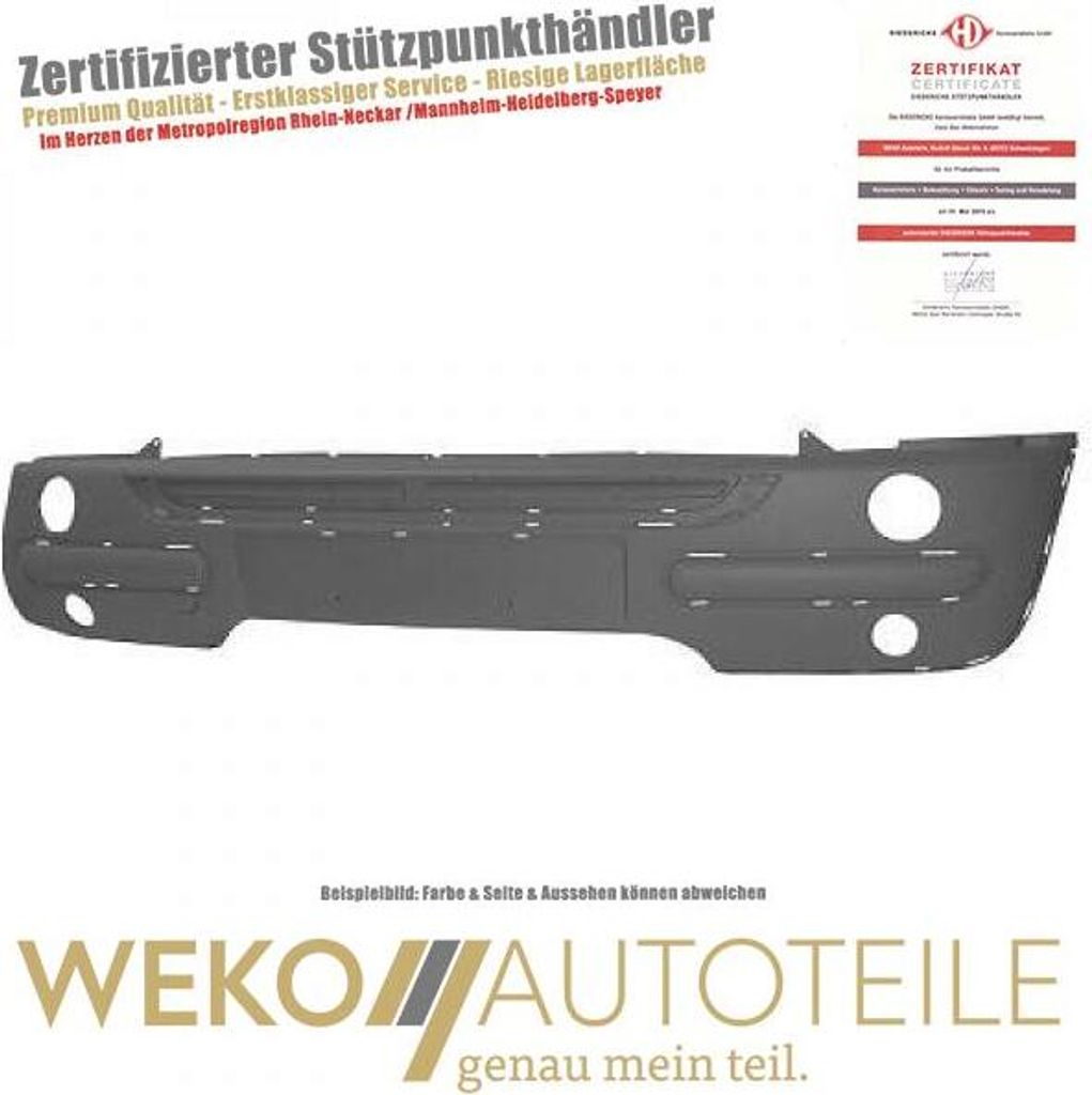 Stoßstange vorne DIEDERICHS 1205051 für MINI