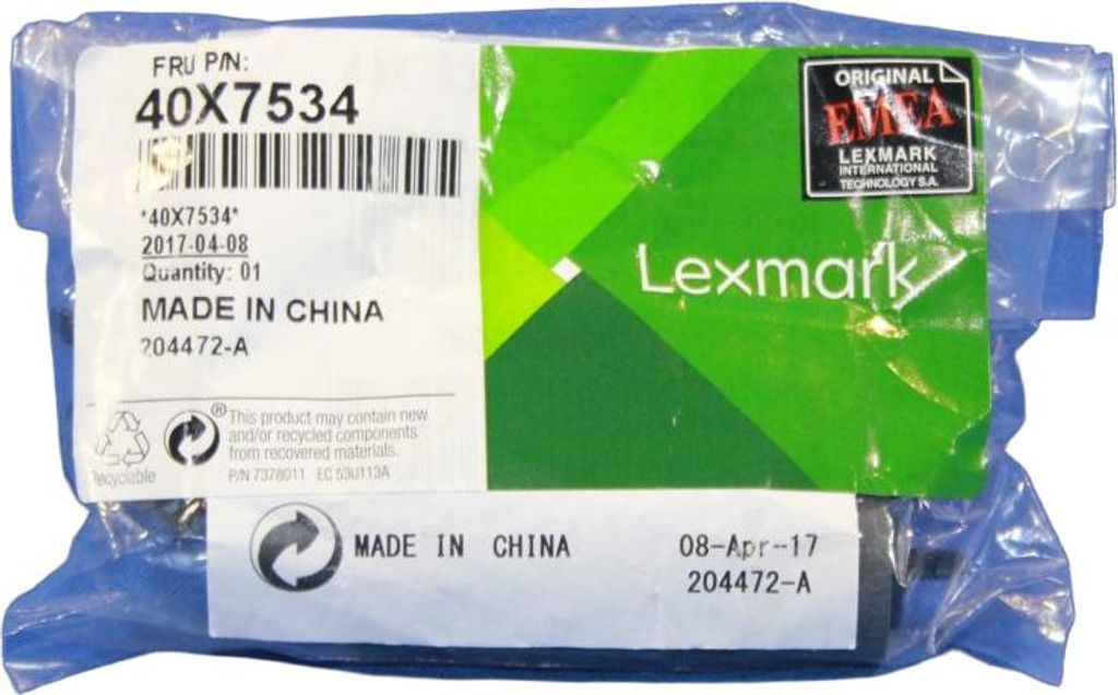 Lexmark 40X7534, Walzensatz, Lexmark, Lexmark C950de Produktbild 