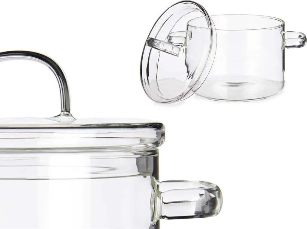 Casseruola in Ceramica con Coperchio - Cottura Senza Grassi PFOA Free - 4