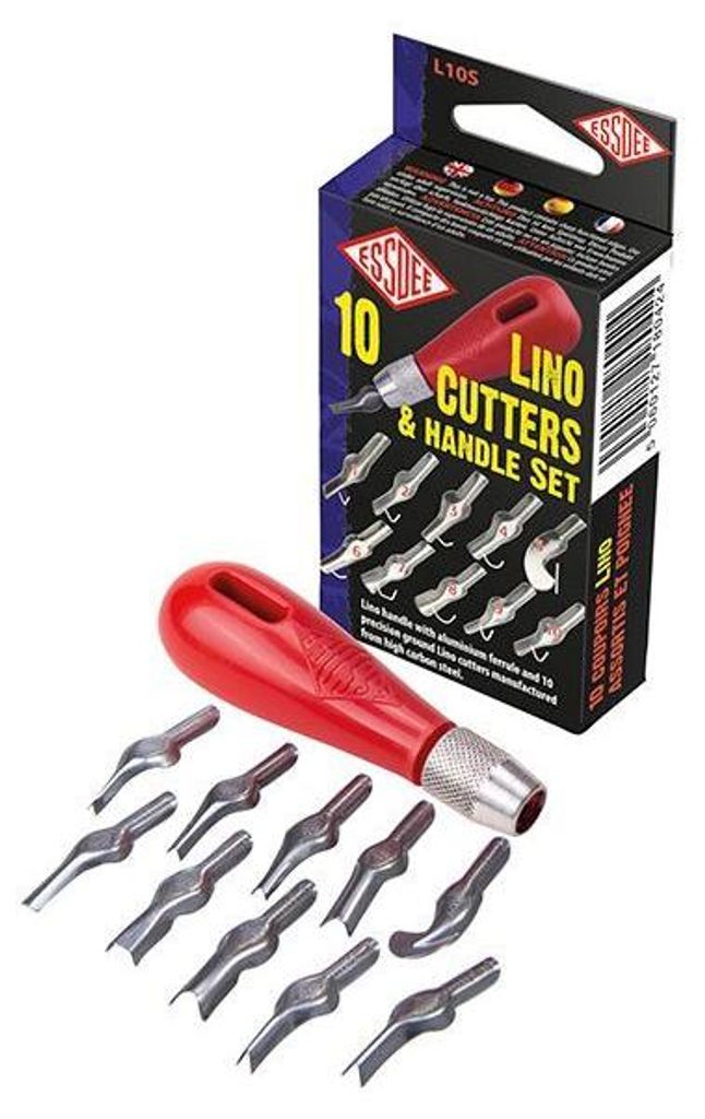 Essdee Lino Cutters & Handle Set per tecniche grafiche Immagine del prodotto 