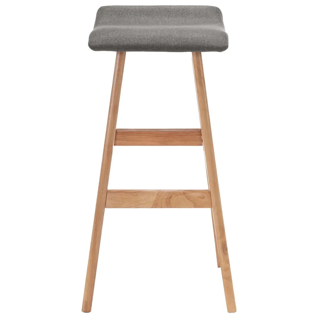 SYFAX™ Sedia da Bar Grigio Scuro in Tessuto