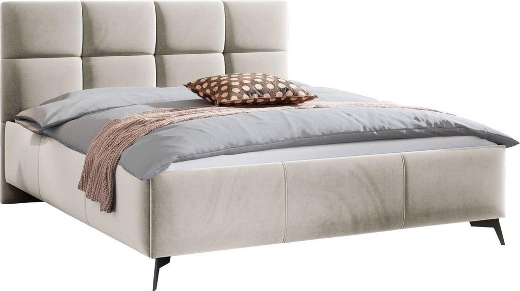 MIRJAN24 Polsterbett Genua, Bett mit Bettkasten, Produktbild 