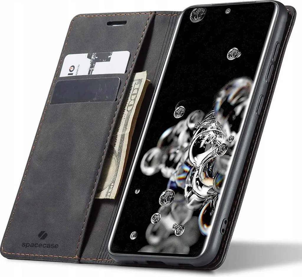 Custodia SPACECASE Wallet S20 Ultra Nero | Proteggi i tuoi Ricordi