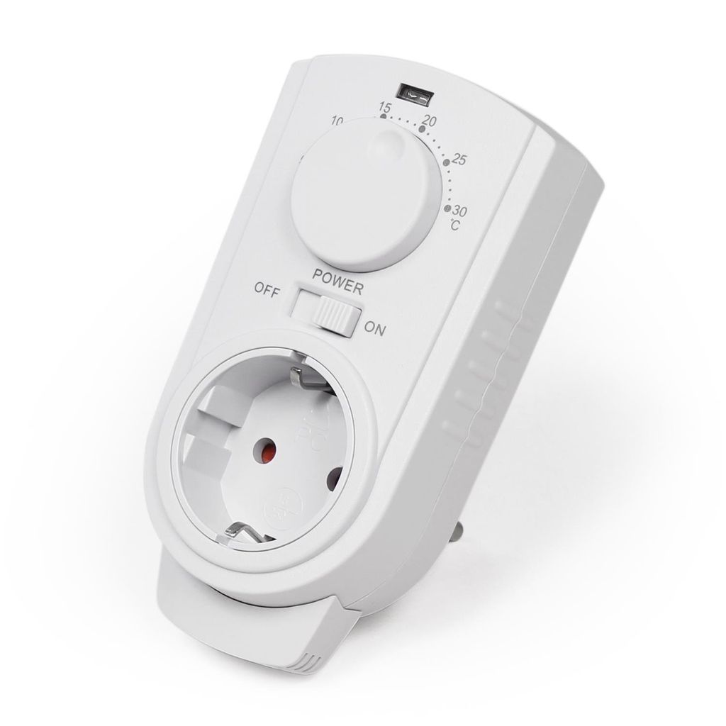 Steckdosen-Termostato McPower "TCU-330", 5-30°C, max. Immagine del prodotto 