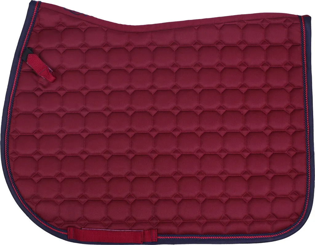 Sottosella QHP Florence Bordeaux Taglia Eventing: Design Esclusivo - 5