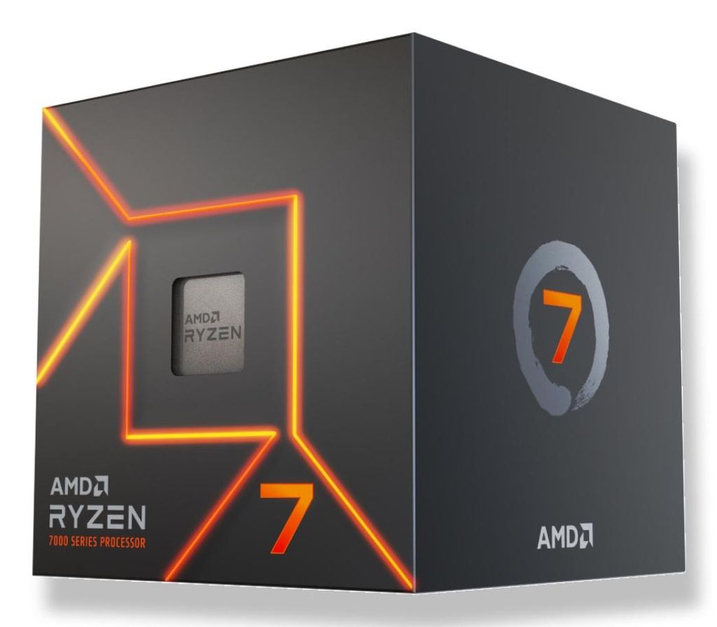 AMD Ryzen 7 7700, AMD Ryzen™ 7, Sockel AM5, 5 nm, Box, AMD, Produktbild 