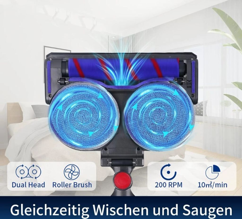 Wischaufsatz, Bürste für Dyson V15 V11 V10 V8 V7 Produktbild 2