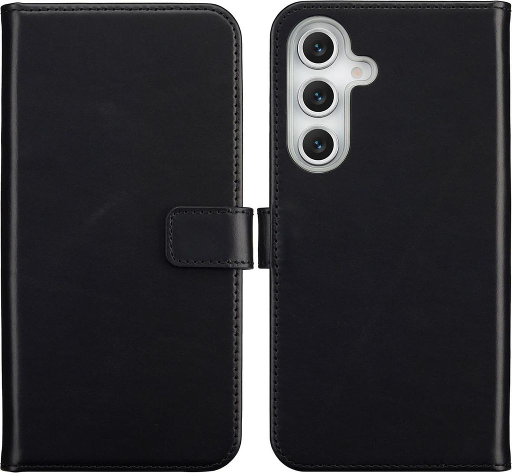 Selencia Etui ze skóry naturalnej na Samsung Galaxy S25 FE Zdjęcie produktu 