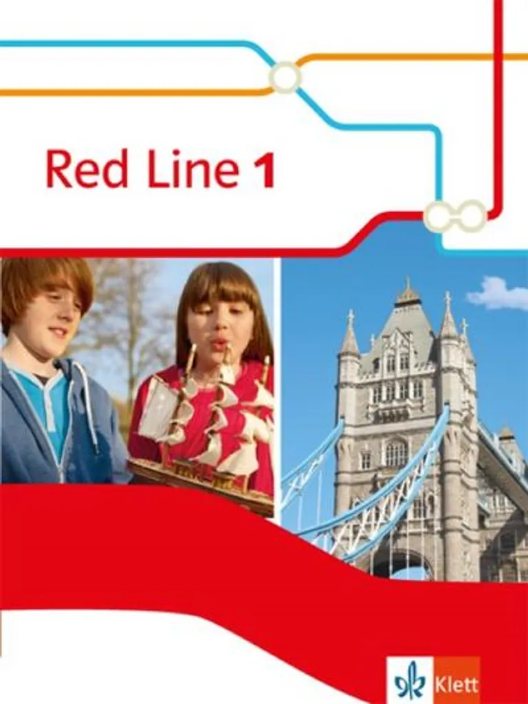 Manuel scolaire Red Line 1 allemand livre élève relié Klett 2014