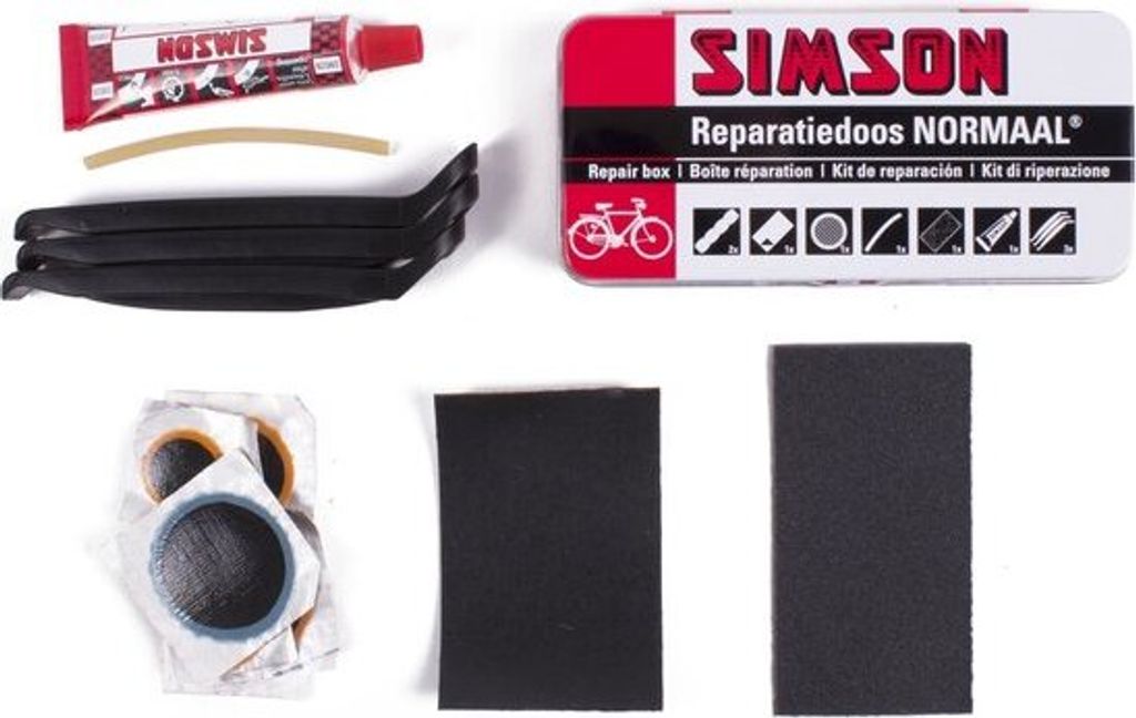 Simson Simson Reifenreparaturset - Komplettes Flickenkit - Produktbild 