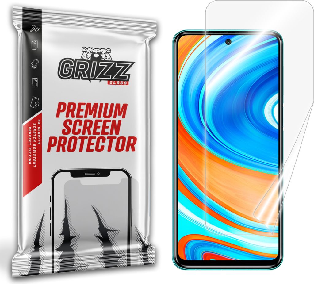 GrizzGlass Xiaomi Keramikfolie CeramicFilm für Redmi Note 9 Pro 4G