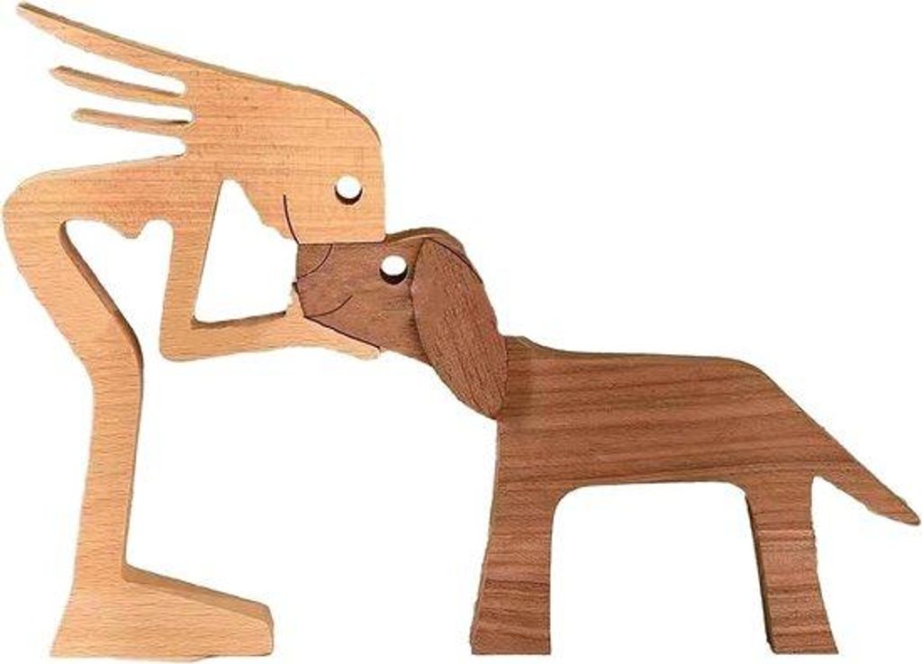 Holzfiguren für Tischdeko, handgefertigt, einzigartig, stilvoll