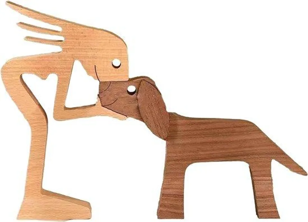 Figurines en bois : décoration de table élégante contre la monotonie