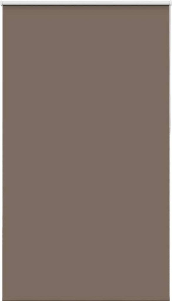 Verdunkelungsrollo Kaffeebraun 130x210 cm Stoffbreite 126,6 cm