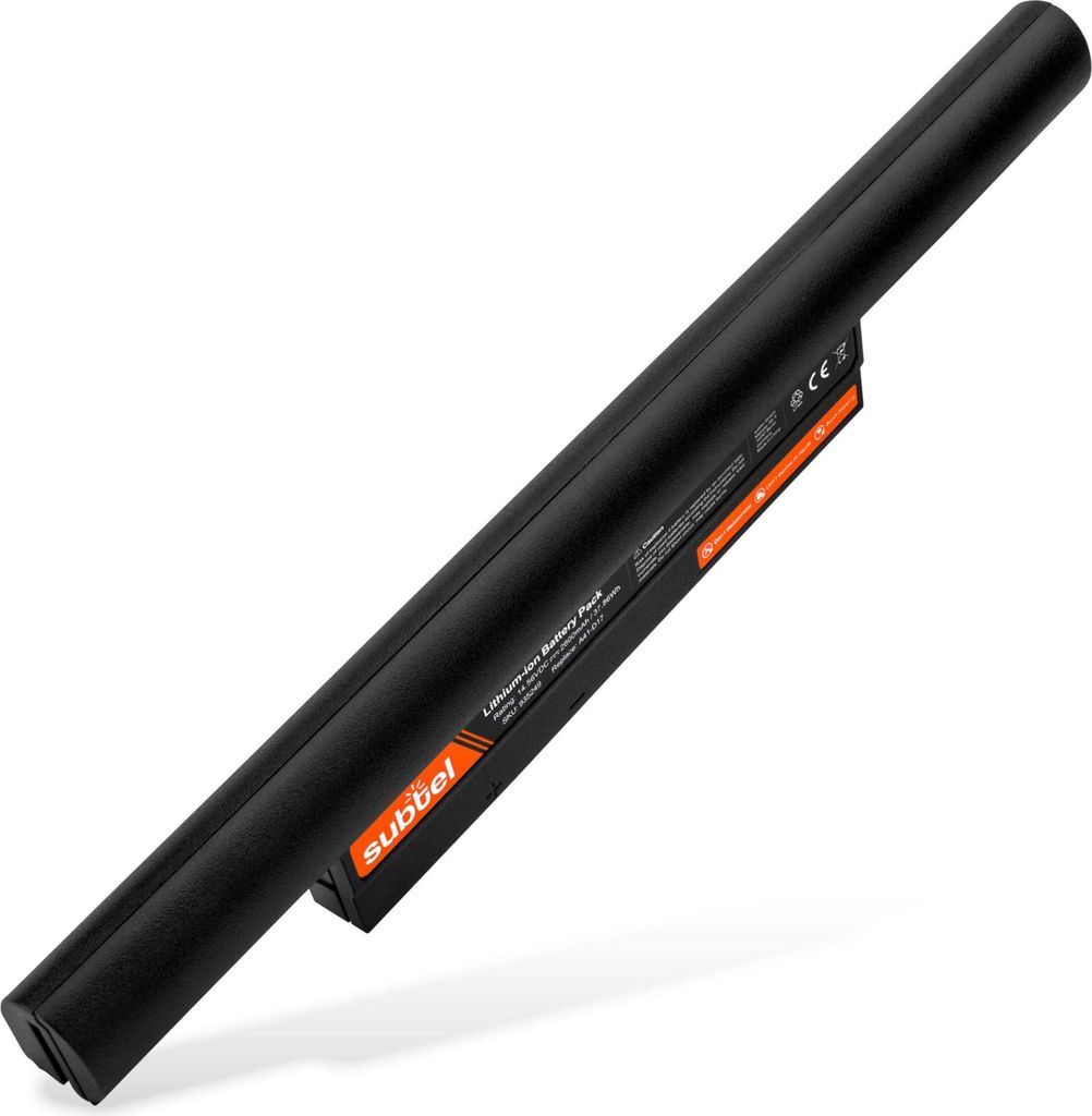 subtel 1x Akku für Notebook Kompatibel mit Medion Erazer P7643, Akoya E7416, Akoya E7420, 40050714 - (2600mAh, 14.56V)