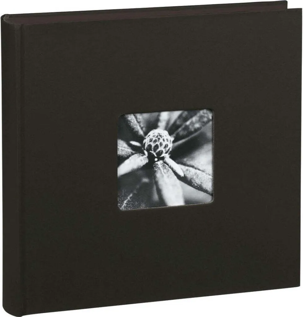 Album Hama 30x30 Fine Art 100 Pagine - Nero su Nero - Taglia Unica