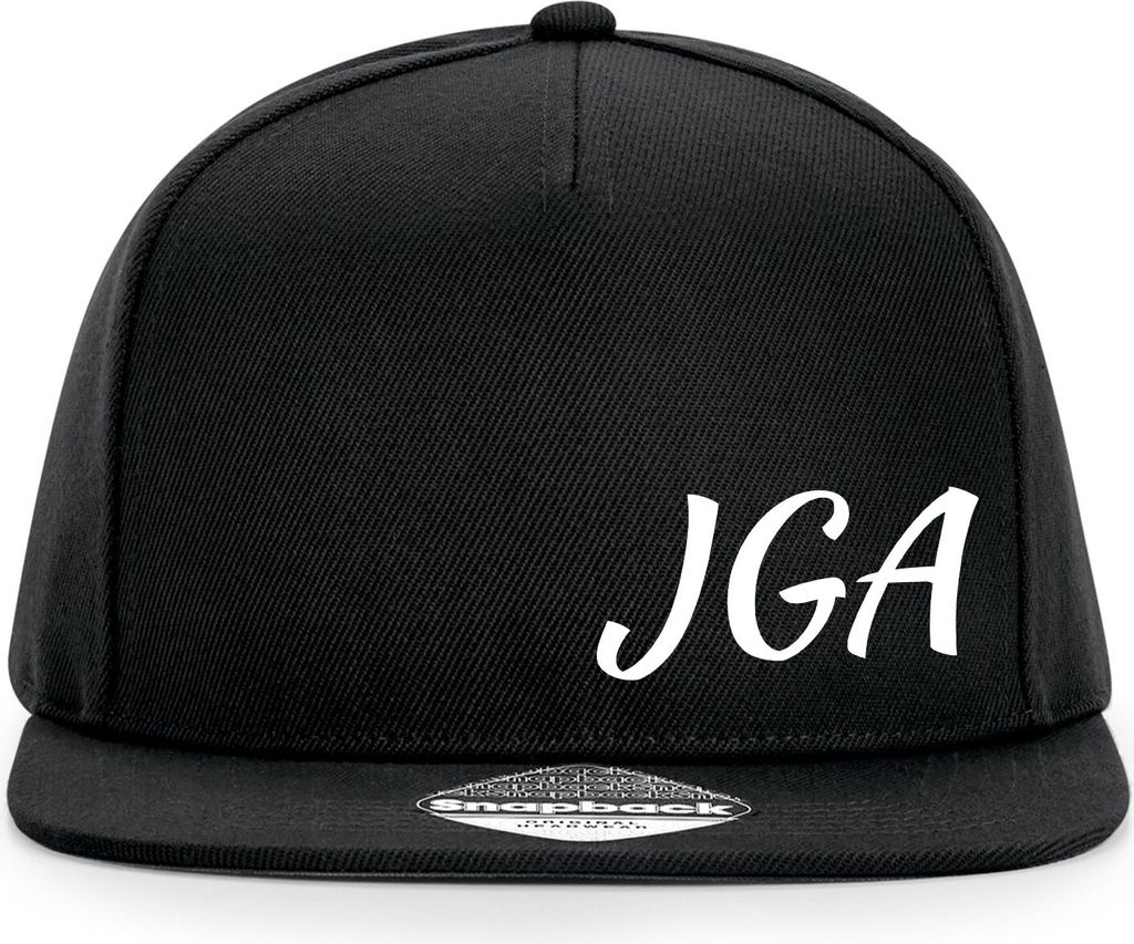 Huuraa Cappy Mütze JGA Junggesellenabschied Black Polyester Snapback Kappe Geschenkidee