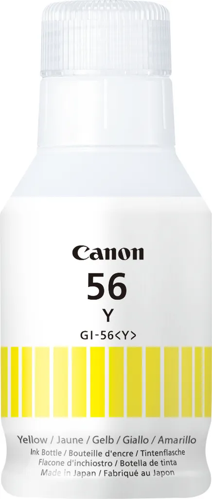 Canon GI-56 Yellow Originale: Inchiostro Pigmentato ad Alta Resa