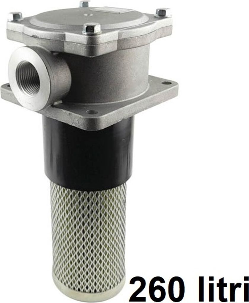 Hydrauliköl-Rücklauffilter 260 Liter mit Montage am Tank | 63052002600