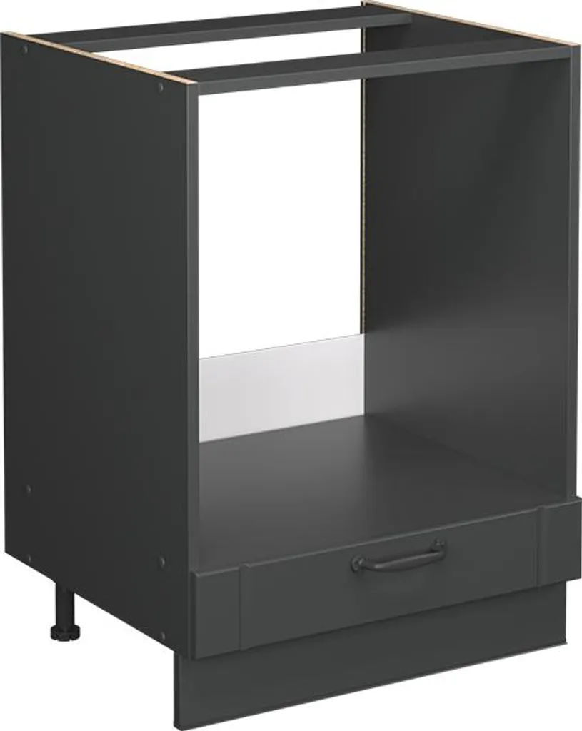 Meuble Four 60cm Vicco Gris Anthracite : Solution Encastrable Stable